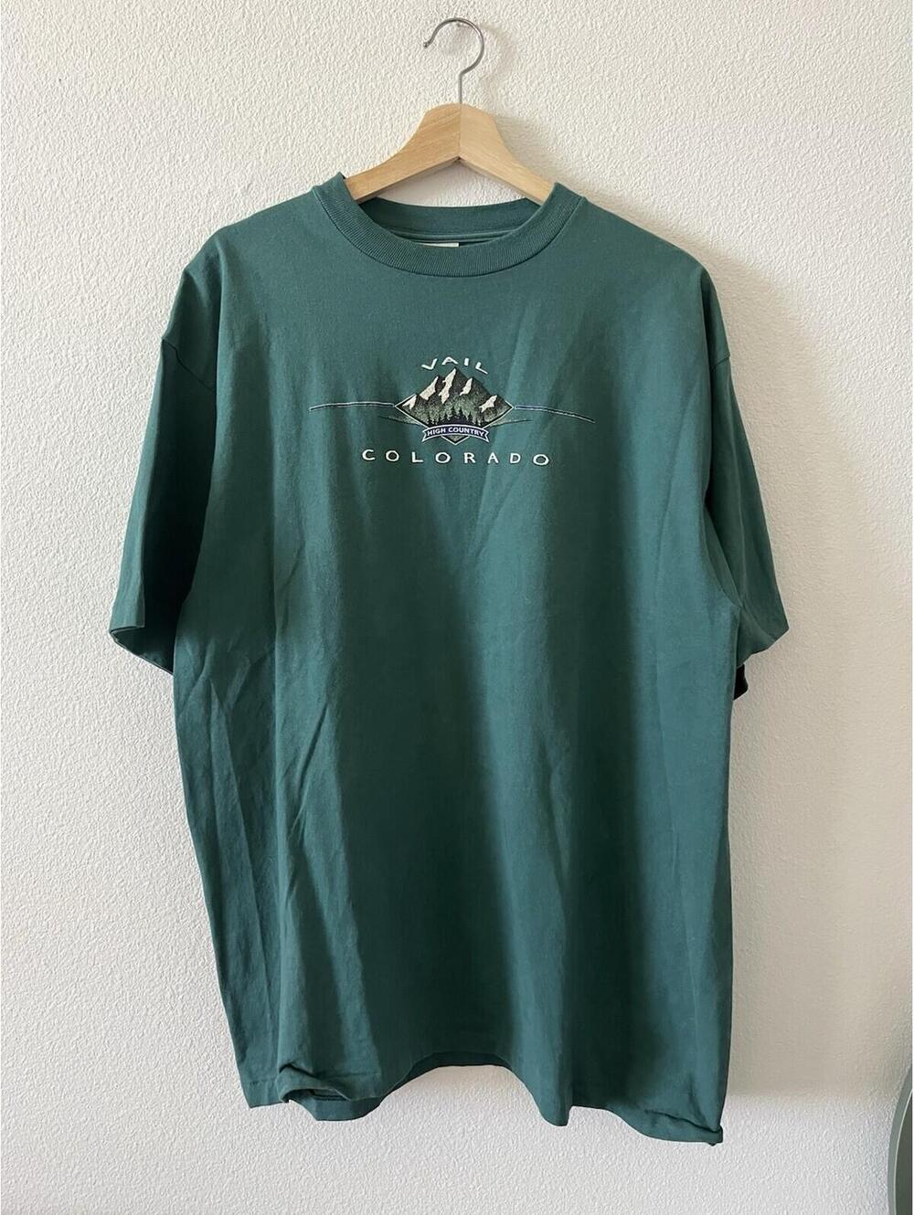 Vintage Prairie Mountain Vail Colorado T Shirt XL